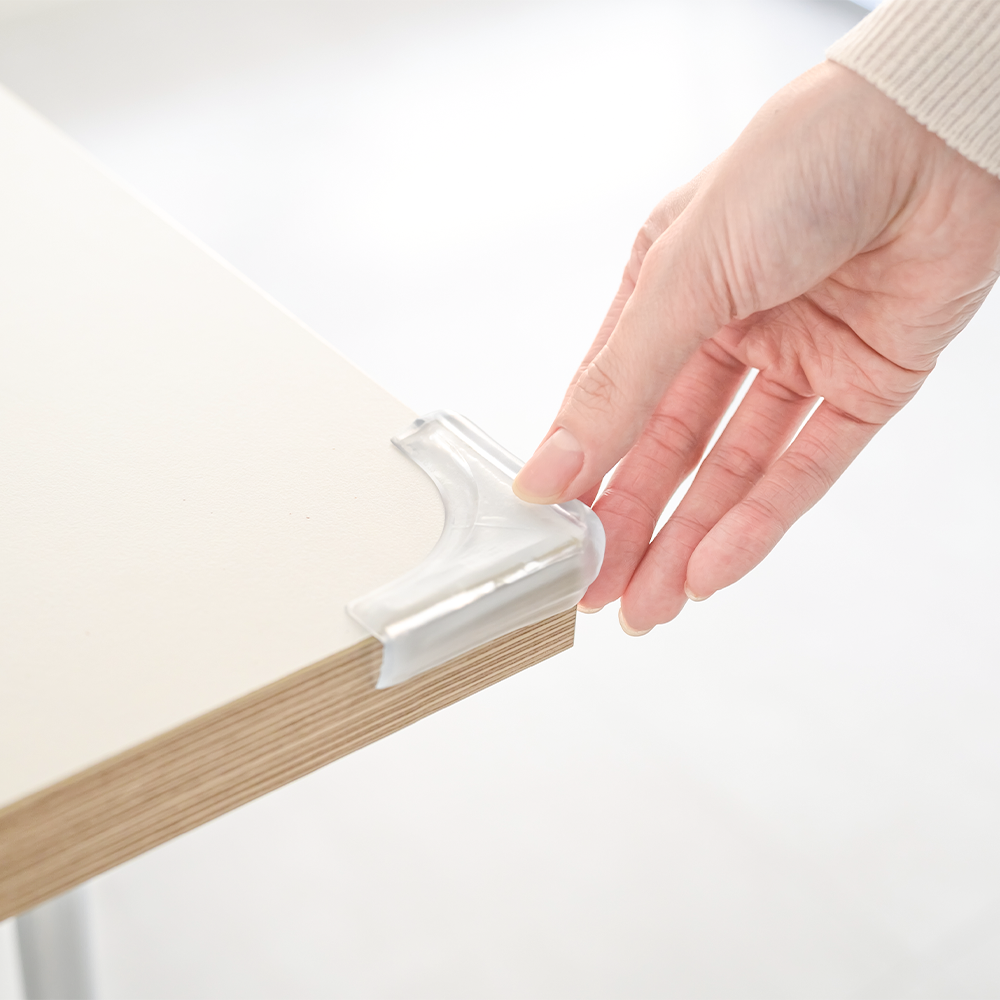 [아이손] 국내생산 프리미엄 충격흡수 투명 코너 모서리 보호대, 클리어, 8개 11,900원