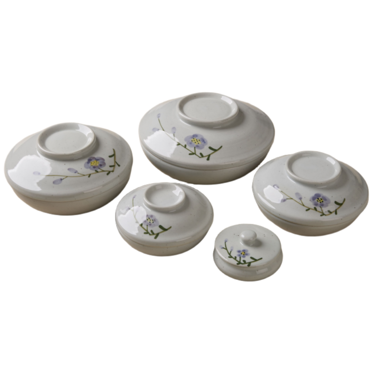 초여도예 찜기5단세트 전자레인지용 도자기 - 계란찜이 붙지않고 밥데우기 짱. 과일,야채보관 신선도 완죤 오래가요., 5개 160,000원