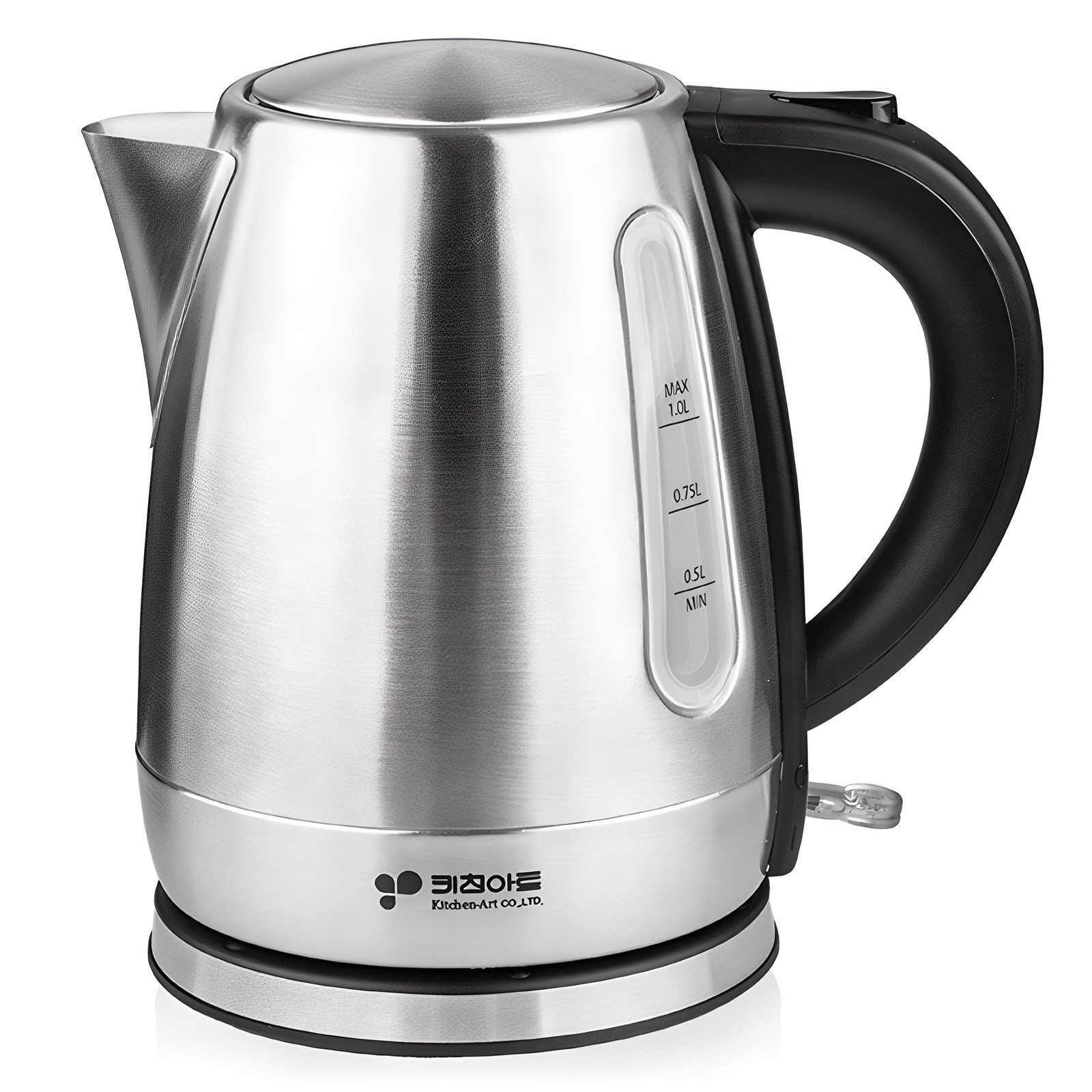키친아트 스테인리스 전기포트 1L 21,800원