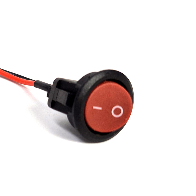 차량용 자동차 소형 스위치 전기 전원 버튼 똑딱이 토글스위치 터치스위치, 1개, 레드 19,900원