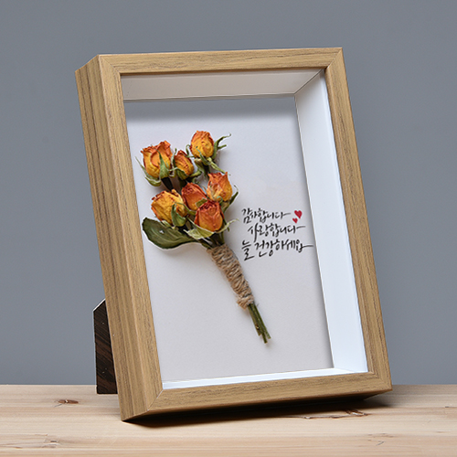 프리미엄 사진액자 드라이플라워 캘리그라피 관액자 6,000원