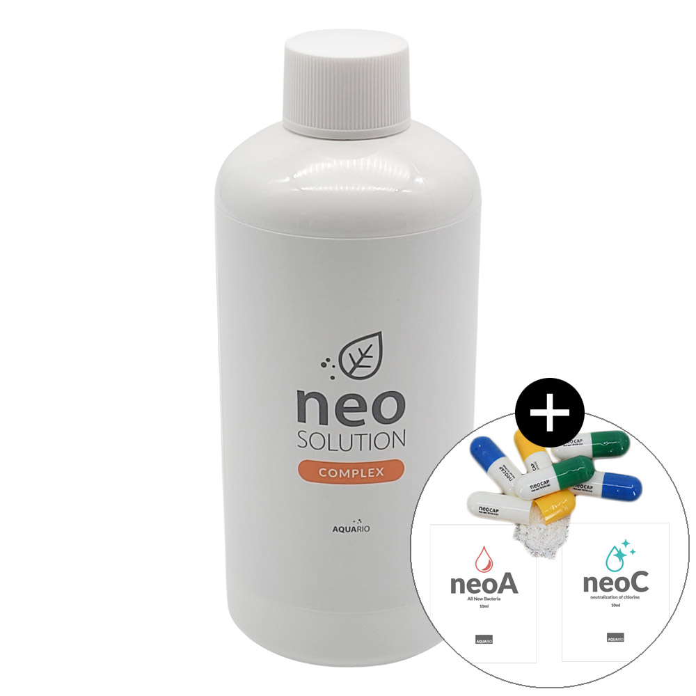 아쿠아리오 네오 솔루션 컴플렉스 300ml 올인원 2in1 수초영양제  네오 캡 ,C A 10ml 중 1개 포함 9,970원