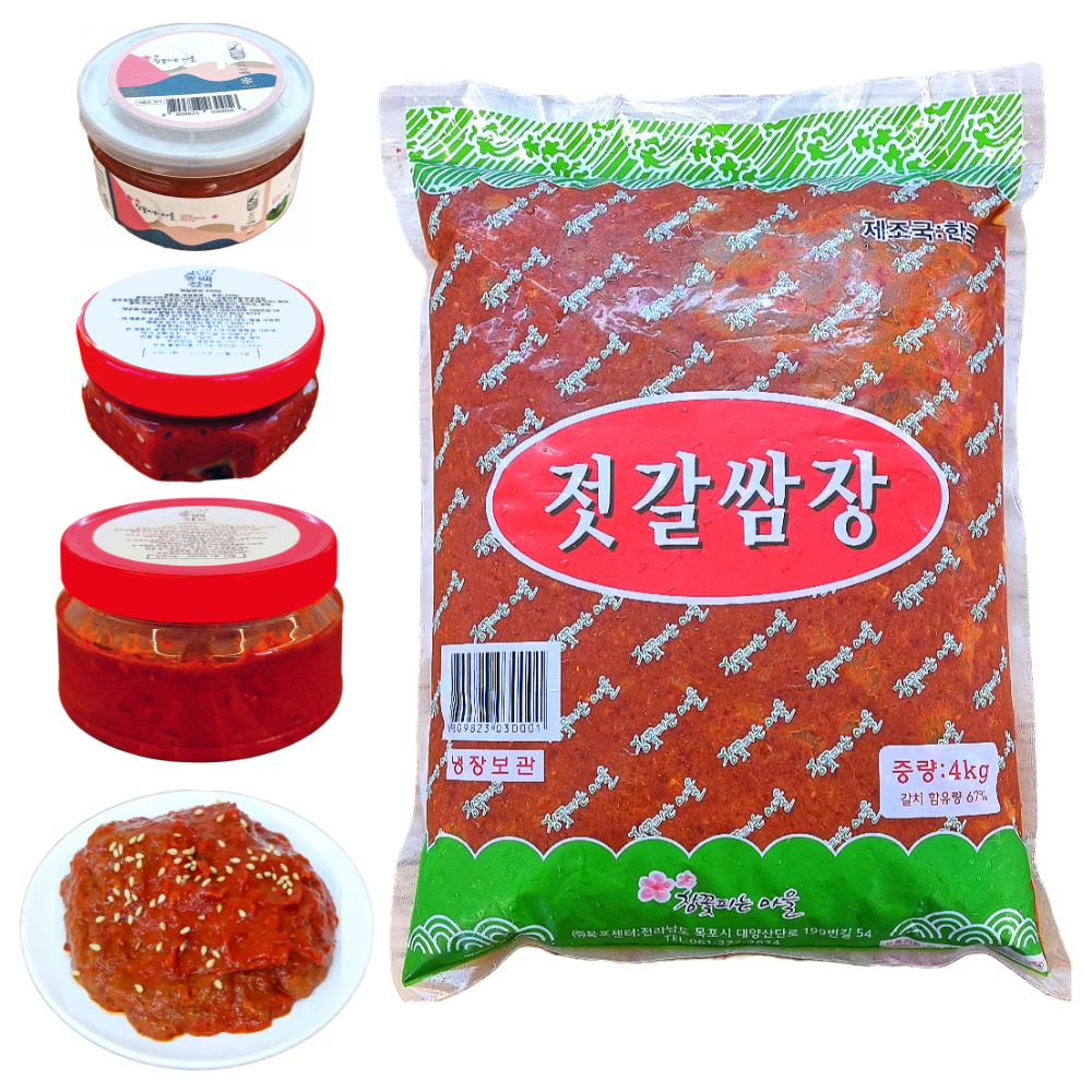 두남식품 갈치속젓 젓갈쌈장 4kg 8kg 16kg 업소용 도매 순태젓 쌈젓 제주 강경 곰소 대용량 삼겹살 목포 국내산 국산 동백찬 142,100원
