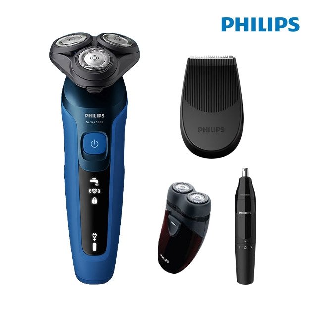 [쇼핑엔티] 필립스 NEW5000 쉐이브앤고 면도기 S5466/17 (필립스 S5000시리즈) 138,000원
