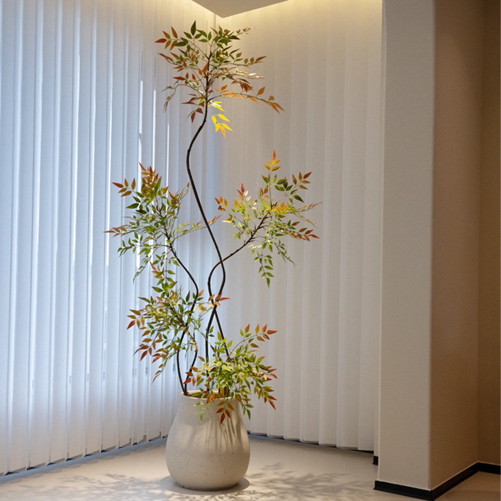 테네레 컬러 남천나무 조화 나무 160cm, 1개, ONE 201,370원