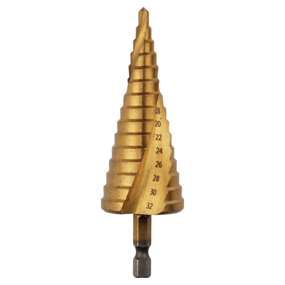 스탠맨 6각생크 HSS 트위스트 스텝 드릴 비트 4~32mm 7,000원