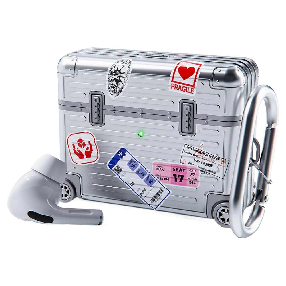 미아크 에어팟 프로 3세대 캐리어 케이스, 에어팟 프로 3세대, 실버, 1개 19,300원