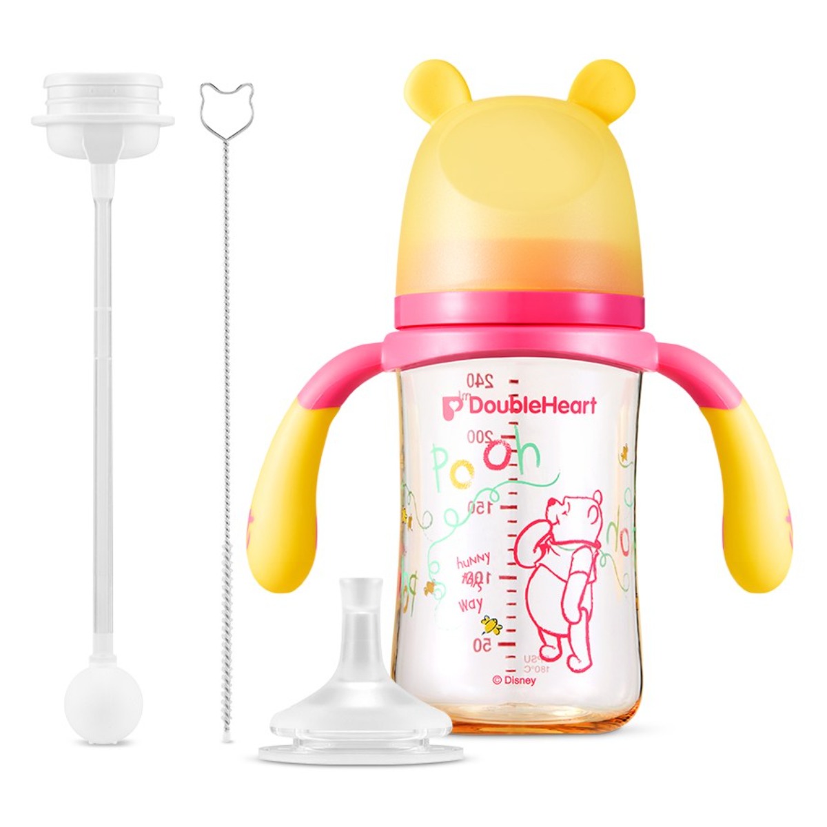 더블하트 모유실감 3세대 PPSU 디즈니 젖병 빨대컵세트(핸들포함/젖꼭지미포함) 49,000원