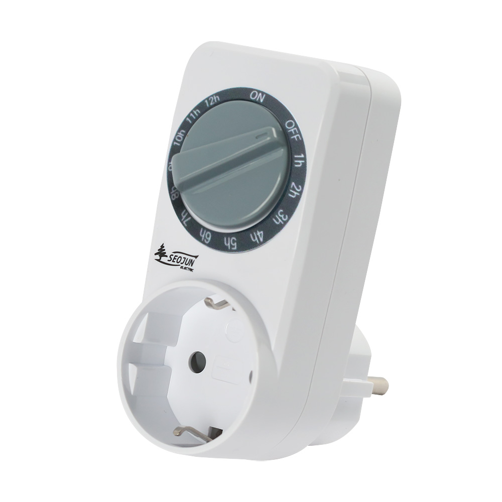 배터리 과충전방지 전동킥보드 전기자전거 스쿠터 SJP-D12H 12시간 선풍기식 일회성 타이머 콘센트 17,220원