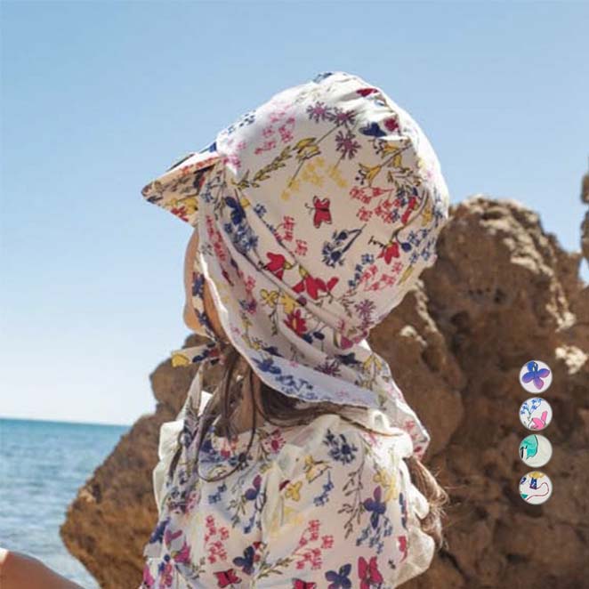 마틸다엔와이 아동용 UV 차단 아쿠아 플랩캡 27,700원