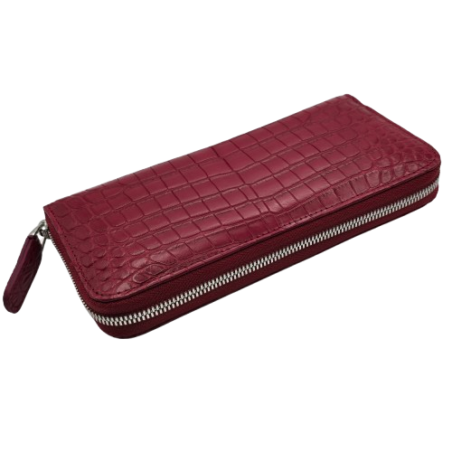 아르씨 악어가죽 국내 생산 지퍼 여자 장지갑 398,000원