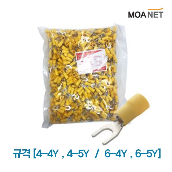 PG터미널 4SQ 6SQ 4-4Y 5-4Y 케이블단자 PG압착단자 1봉지(1000개) 65,810원