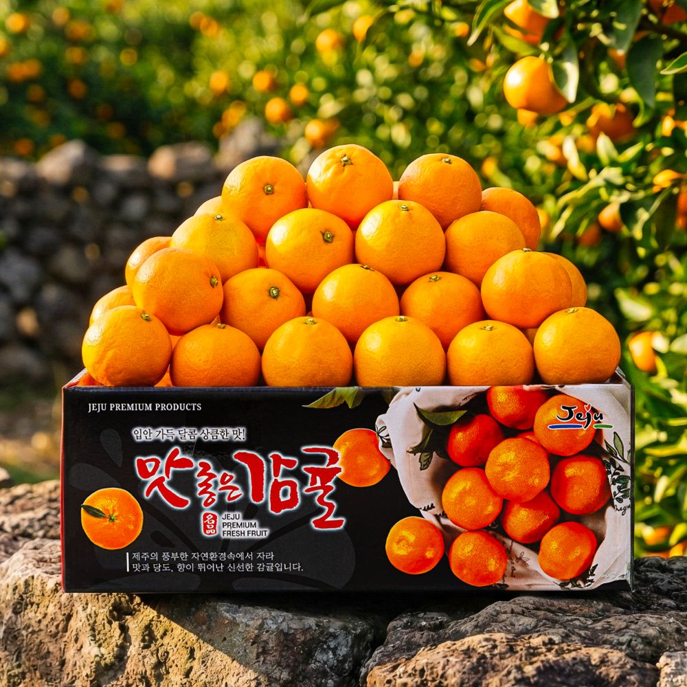 고당도 제철 제주 서귀포 귤, 1박스, 감귤 3kg M-L /로얄중과 17,900원