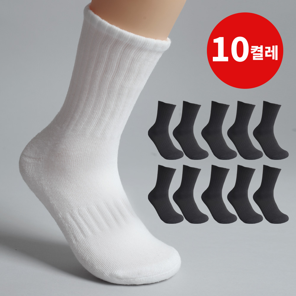폴링 스포츠 쿠션 순면 중목 장목 양말 15,050원