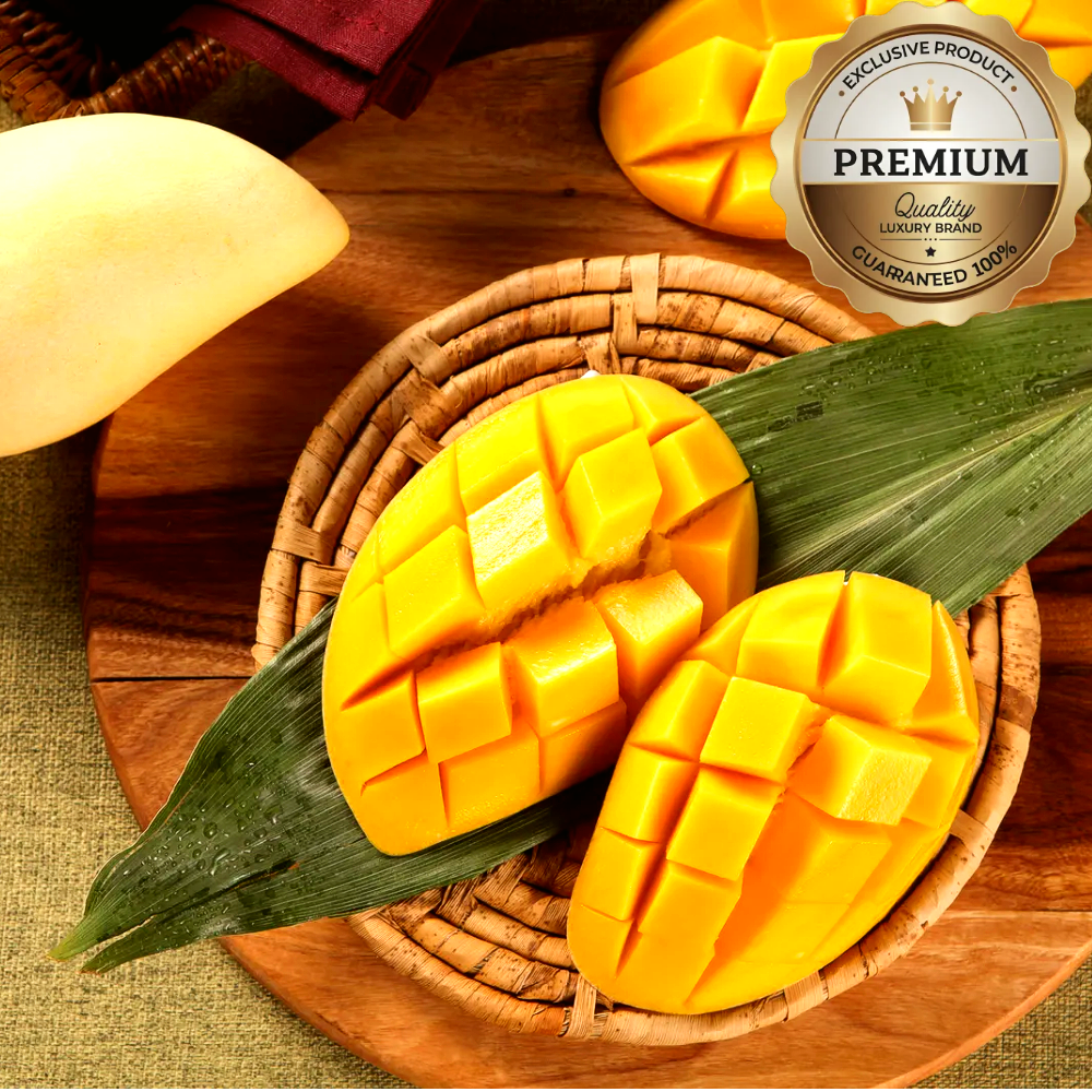 [세계최고품위] 태국직수입 골드 망고 남독마이 열대과일 선물세트 Thailand Namdokmai Gold Mango, 1개, 2kg(4-6수 내외) 29,900원
