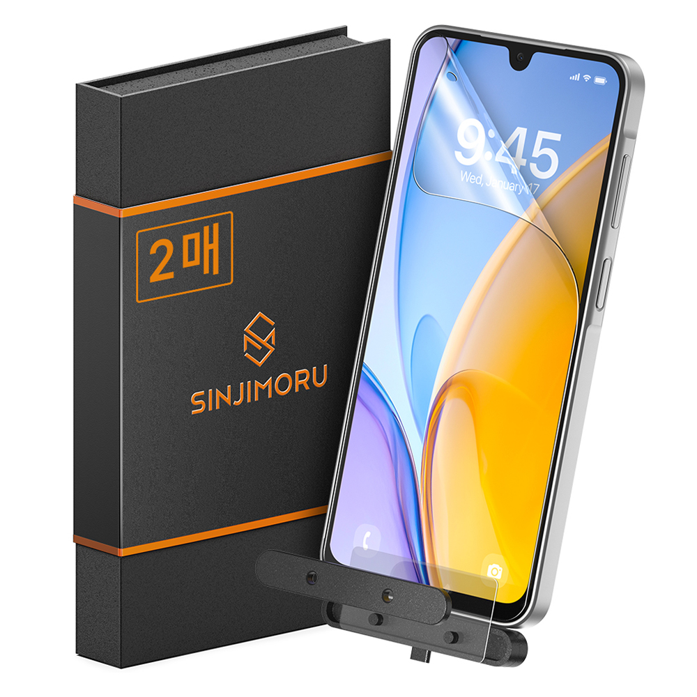 신지모루 쉬운부착 PET 풀커버 복원 휴대폰 액정보호필름 2p 세트 6,930원