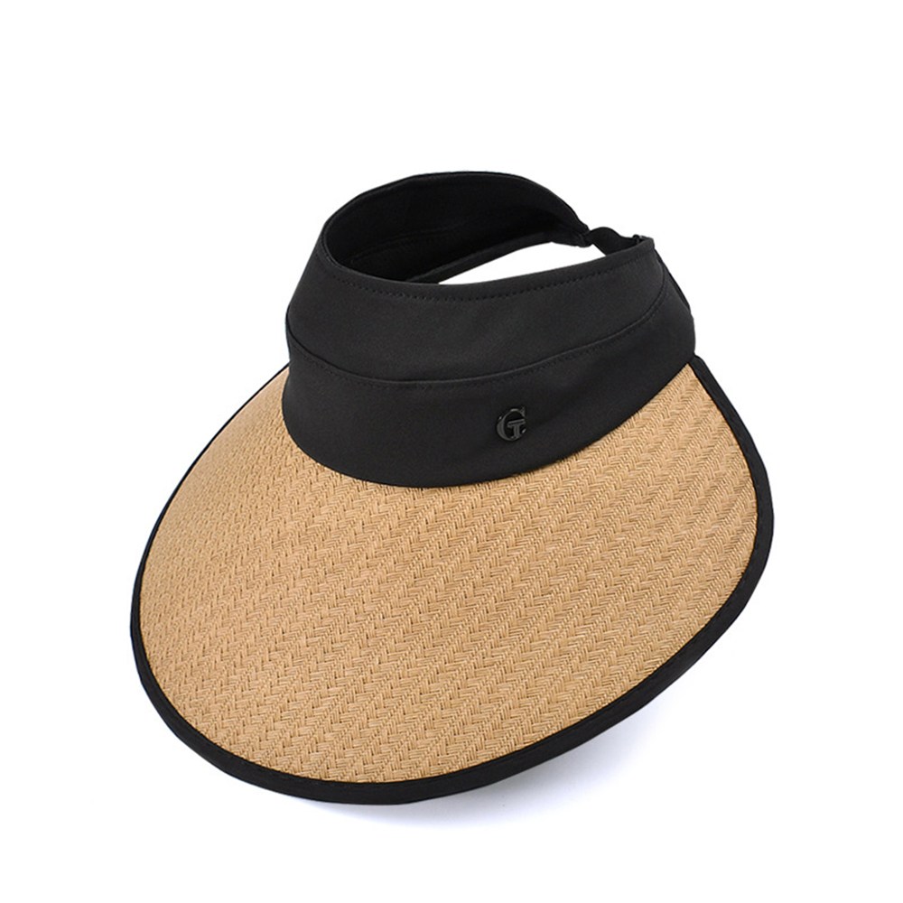 아띠꼴로 여성 썬캡 햇빛가리개 라탄 창모자 예쁜 버킷햇 자외선차단 10,400원