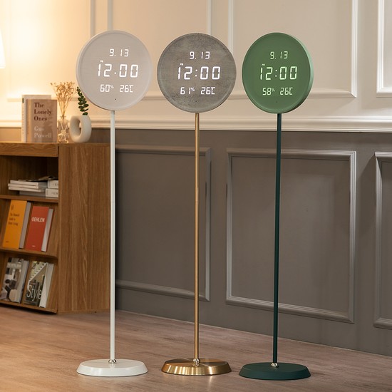 무선 루나 온습도 와이파이 LED 스탠드 시계 239,000원