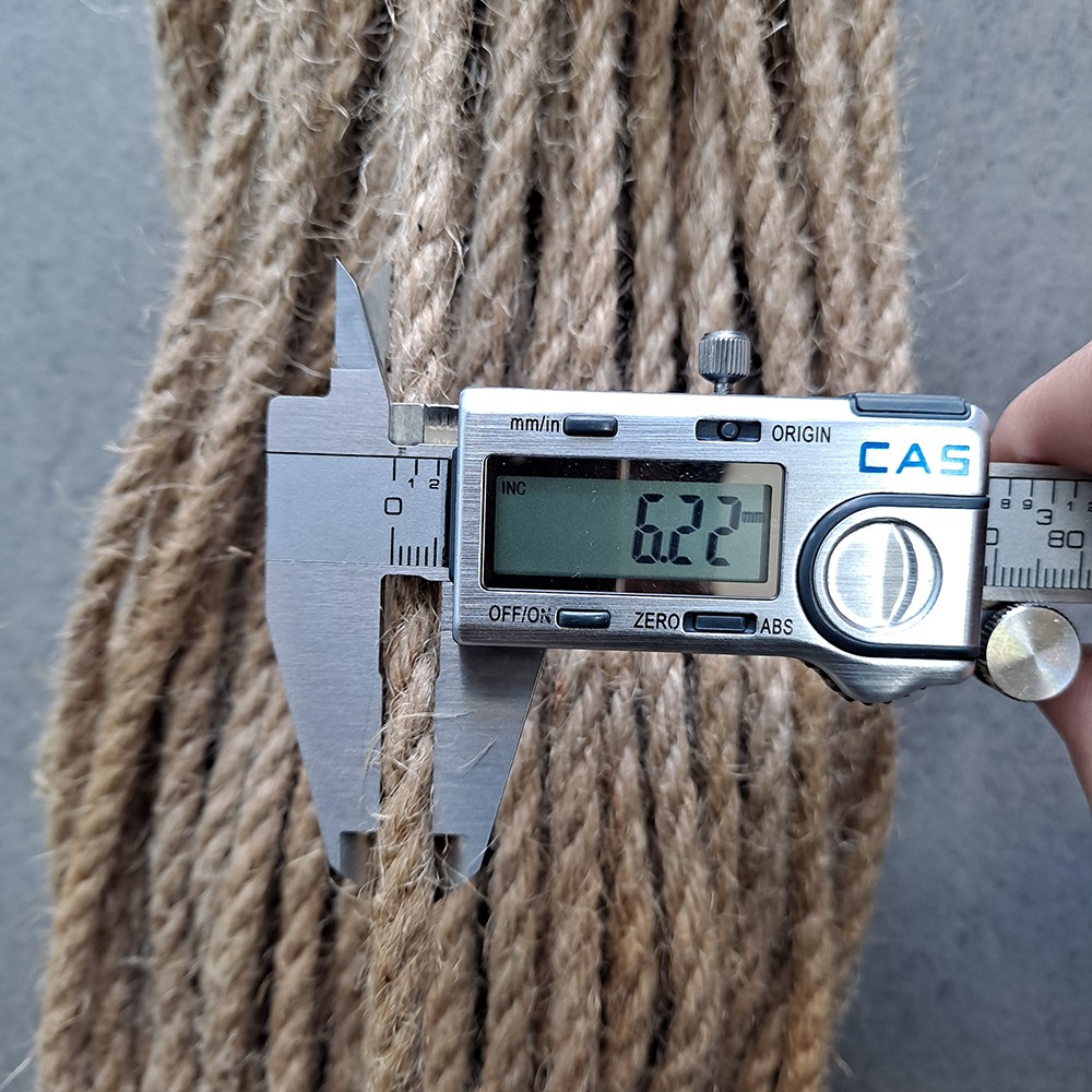 서원216 굵은 두꺼운 마끈 황마끈 포장끈 공예용 인테리어 6 7 10 12미리, 1개 22,000원