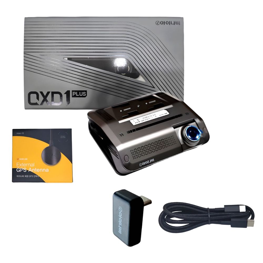 아이나비 QXD1 플러스(PLUS)+C to C케이블+정품GPS+동글 / 2025 QHD 신모델 433,000원