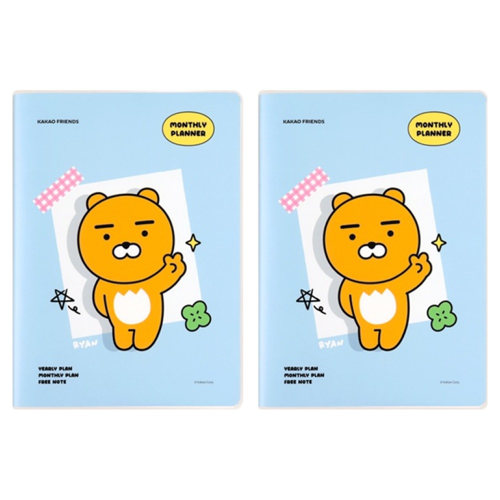 카카오프렌즈 세이치즈 A5 먼슬리 플래너 7,980원