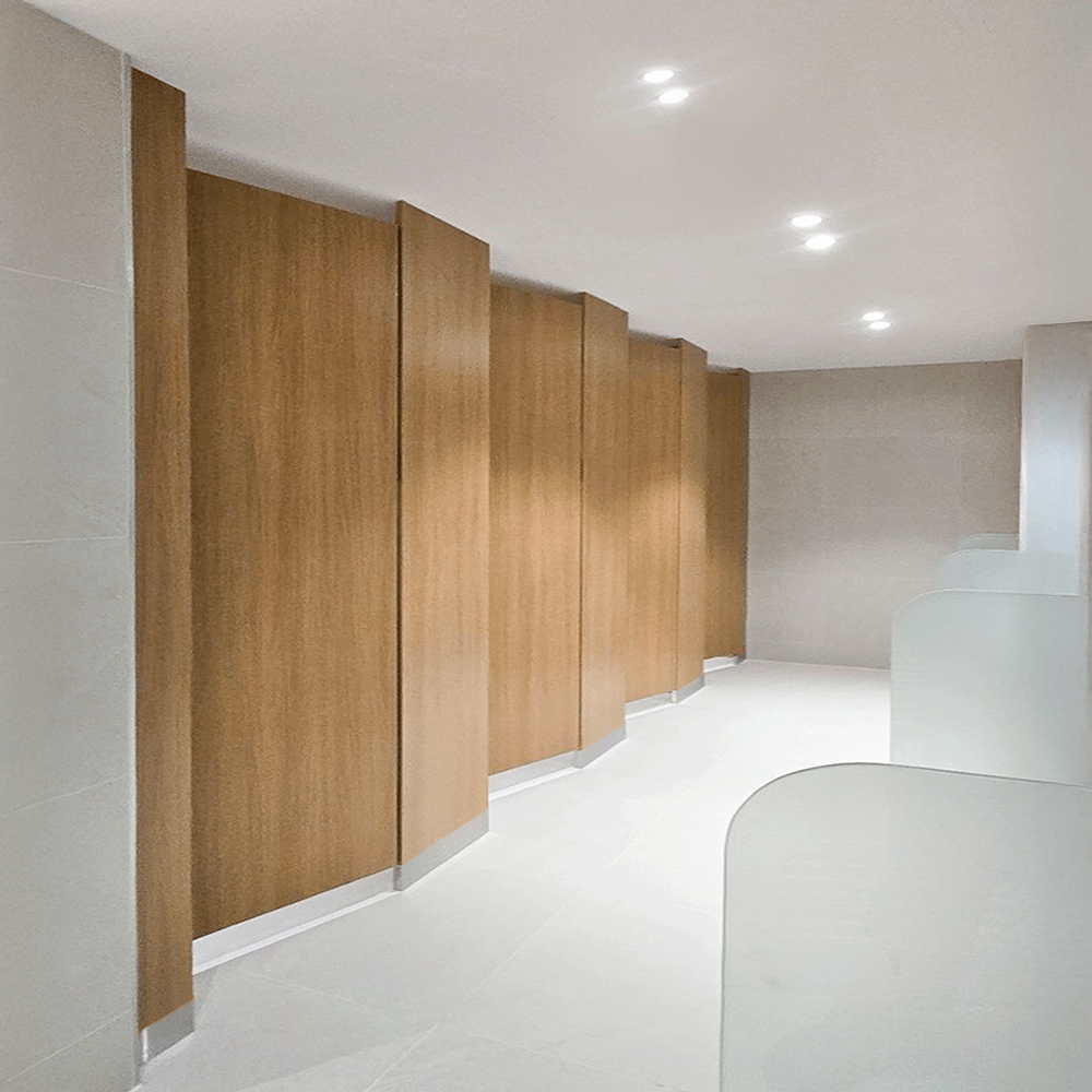 맞춤제작 우드 화장실 칸막이 모던 우드 큐비클 상가 카페 관공서용 고급형 329,000원