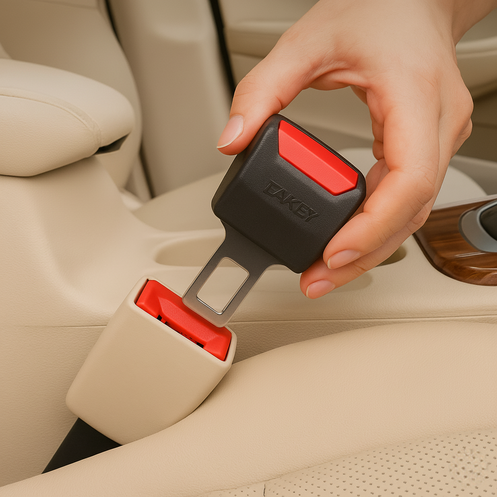 미제스 안전벨트 연장 클립 전차종 2개, 1세트, 다크블랙 10,000원