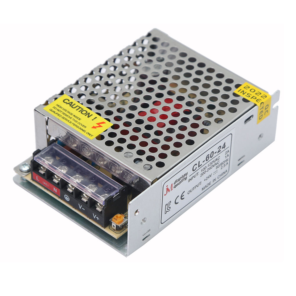 SMPS 24V 60W JmDisplay LED 파워서플라이 비방수 KC, 1개 9,500원