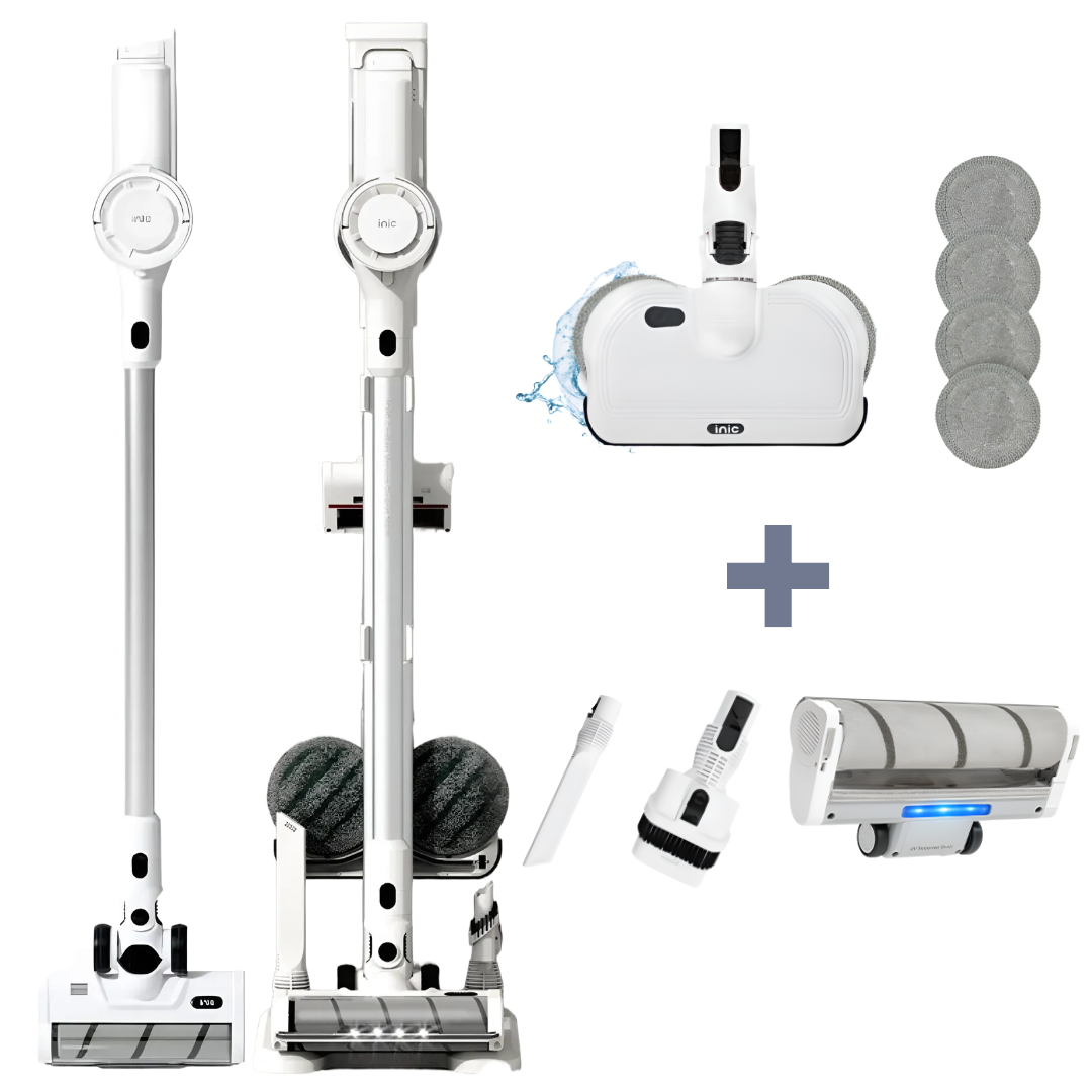 아이닉 무선청소기 iv10 핸디형 원룸용 + 2in1 UV 물걸레 키트 178,000원