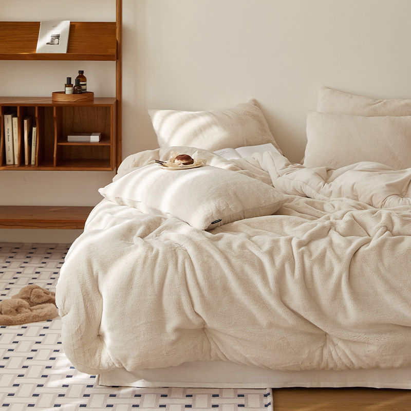 마틸라 파우더슈가 10mm 장모 라셀 극세사 차렵이불 63,760원