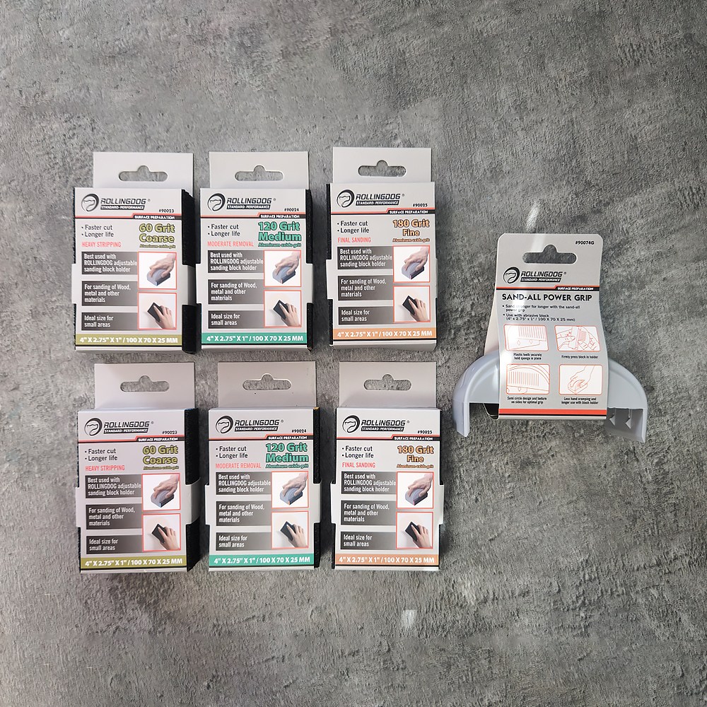 롤링독 스펀지 사포 올인원 세트, 1세트 9,900원