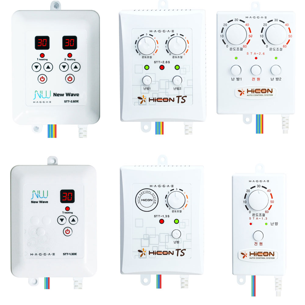써브텍 자동온도조절기 STT-2.6 STA-2.6 전기온돌판넬 필름난방, STT-1.3S(무소음아날로그1.3kw)) 20,000원