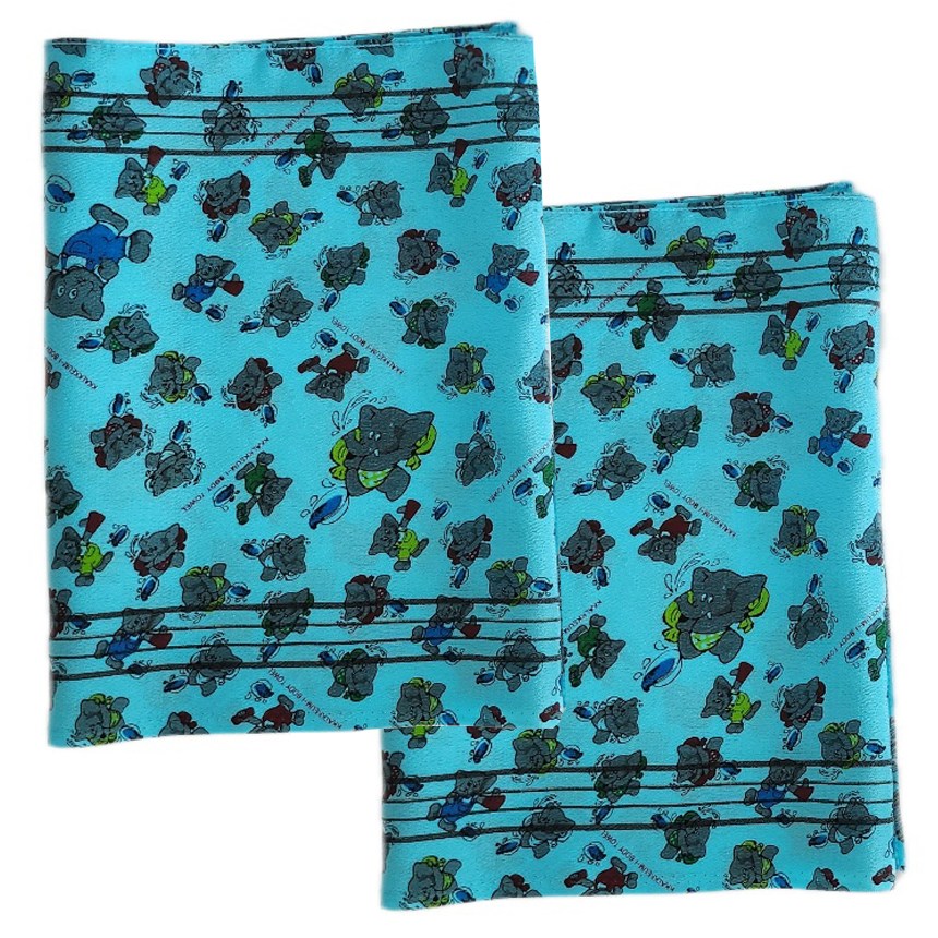 미니달콩 코끼리 국산 때밀이 타월 목욕 등밀이 2장 1세트, 1개, 2개입, 블루 8,990원