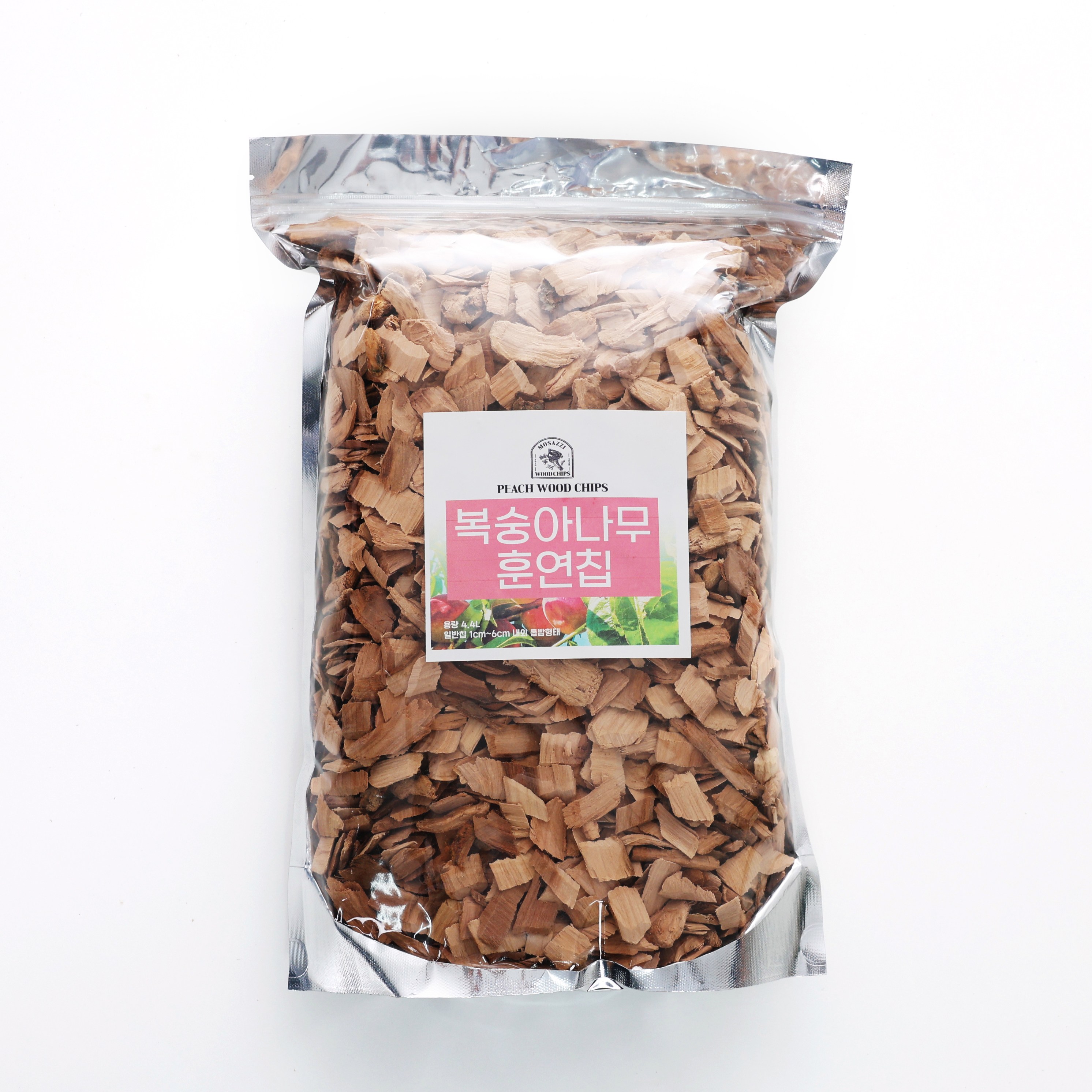 [모사찌] New 대용량 훈연칩 5종 사과나무 참나무 복숭아나무 체리나무 단풍나무 톱밥 바베큐 1.35L , 4.4L 요리의 풍미 UP 14,900원