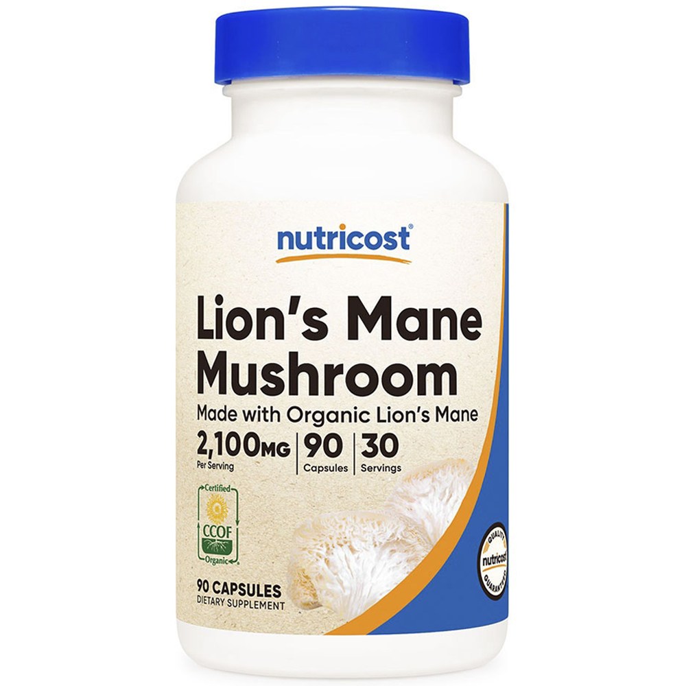 뉴트리코스트 노루궁뎅이버섯 2100mg 캡슐, 1개, 90정 25,100원