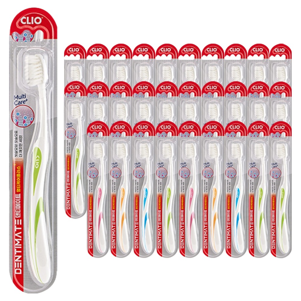 크리오 덴티메이트 멀티케어 플러스 초극세모 칫솔 30p 세트, 30개입, 2세트 21,020원