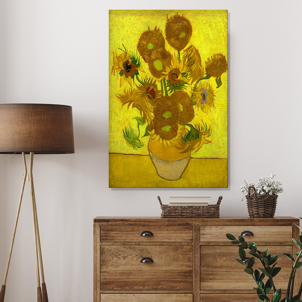 고흐 해바라기2 액자 명화 그림 갤러리 질감 복원 530,000원