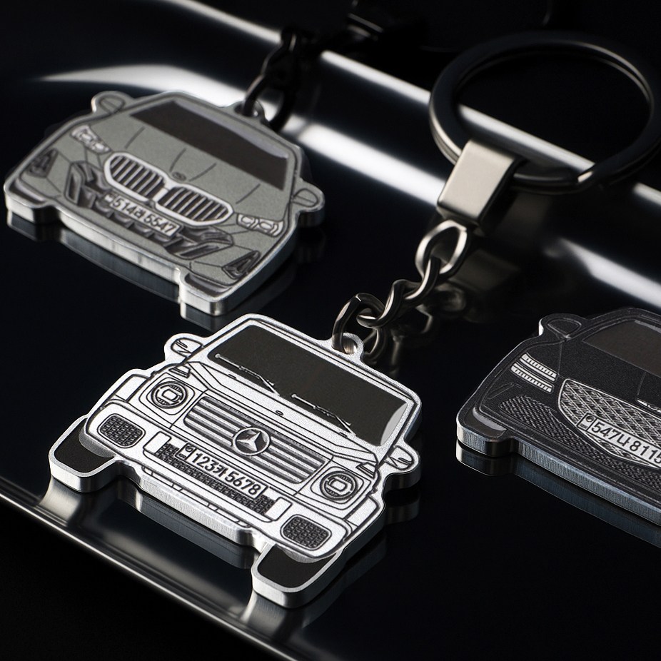 [아노드 공방] 내차 커스텀 금속 자동차 키링 39,800원