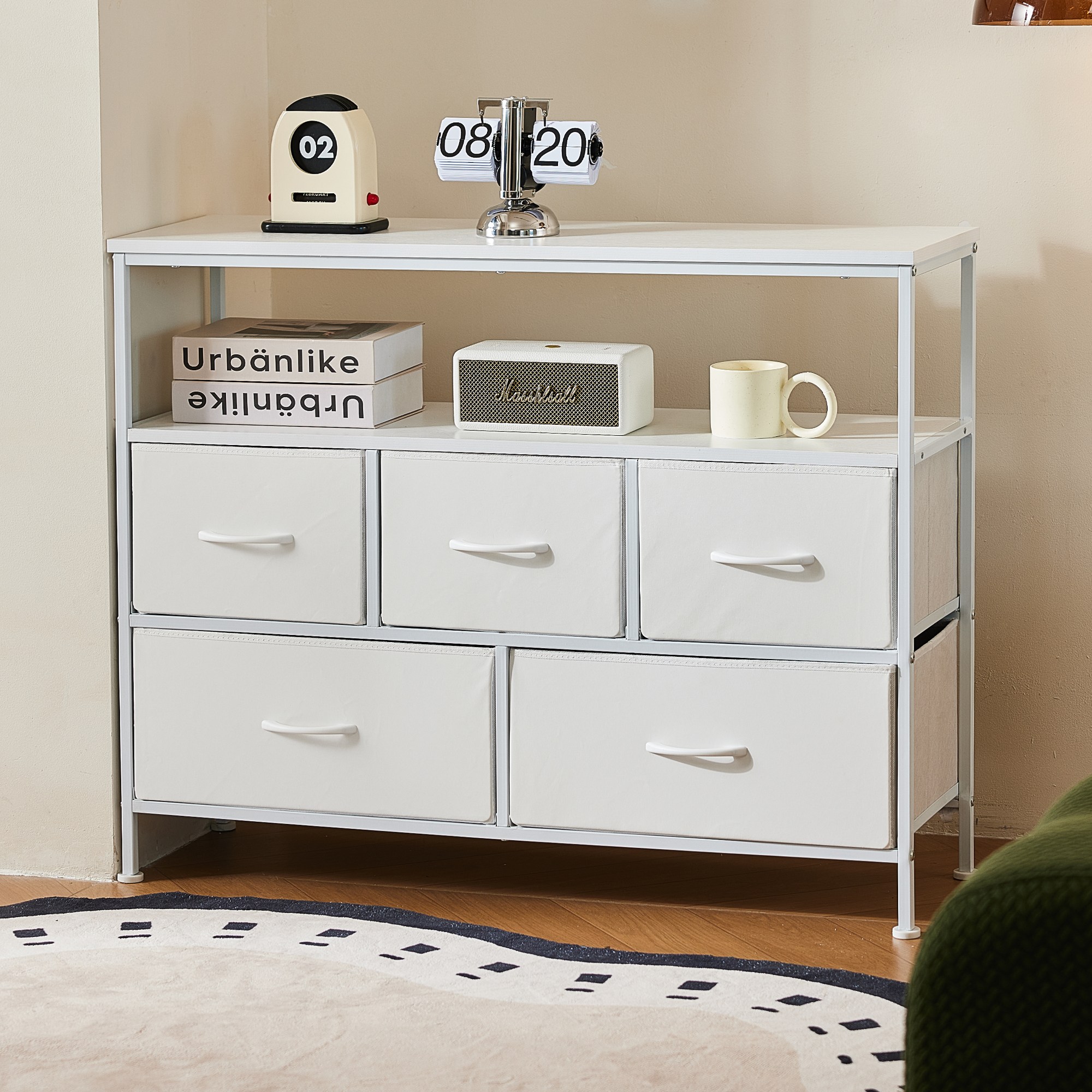 Tanit  패브릭 서랍장 대용량 방수 TV수납장 거실장 협탁 2단5문 3단5문 52,470원