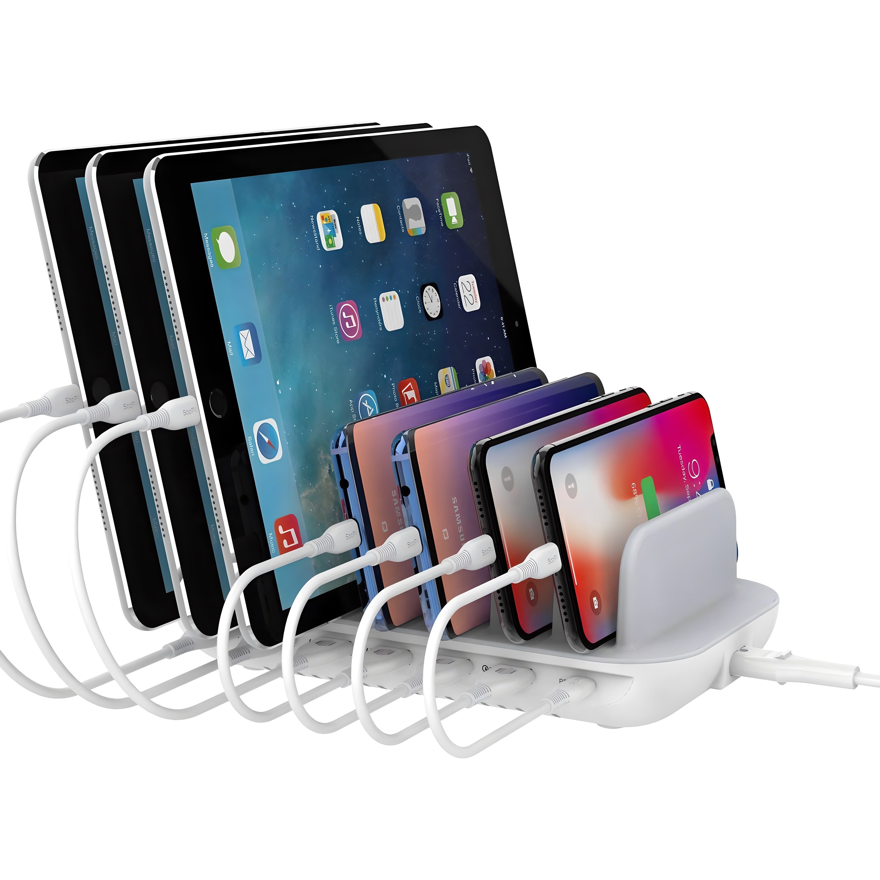 Soopii 7포트 USB PD PPS 초고속 멀티충전기 CS70 58,700원