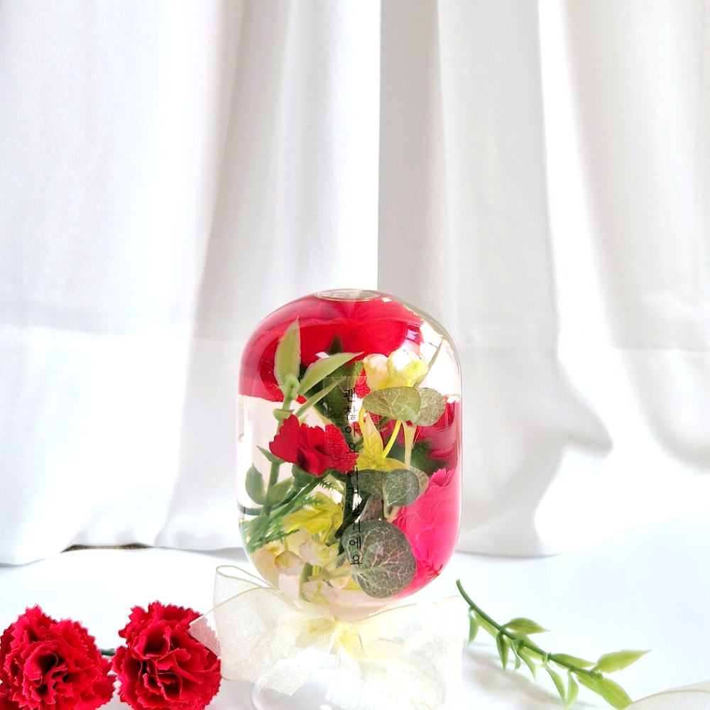 (달빛마녀캔들)DIY상품 조화 카네이션 하바리움 만들기 키트 250ml 16,300원