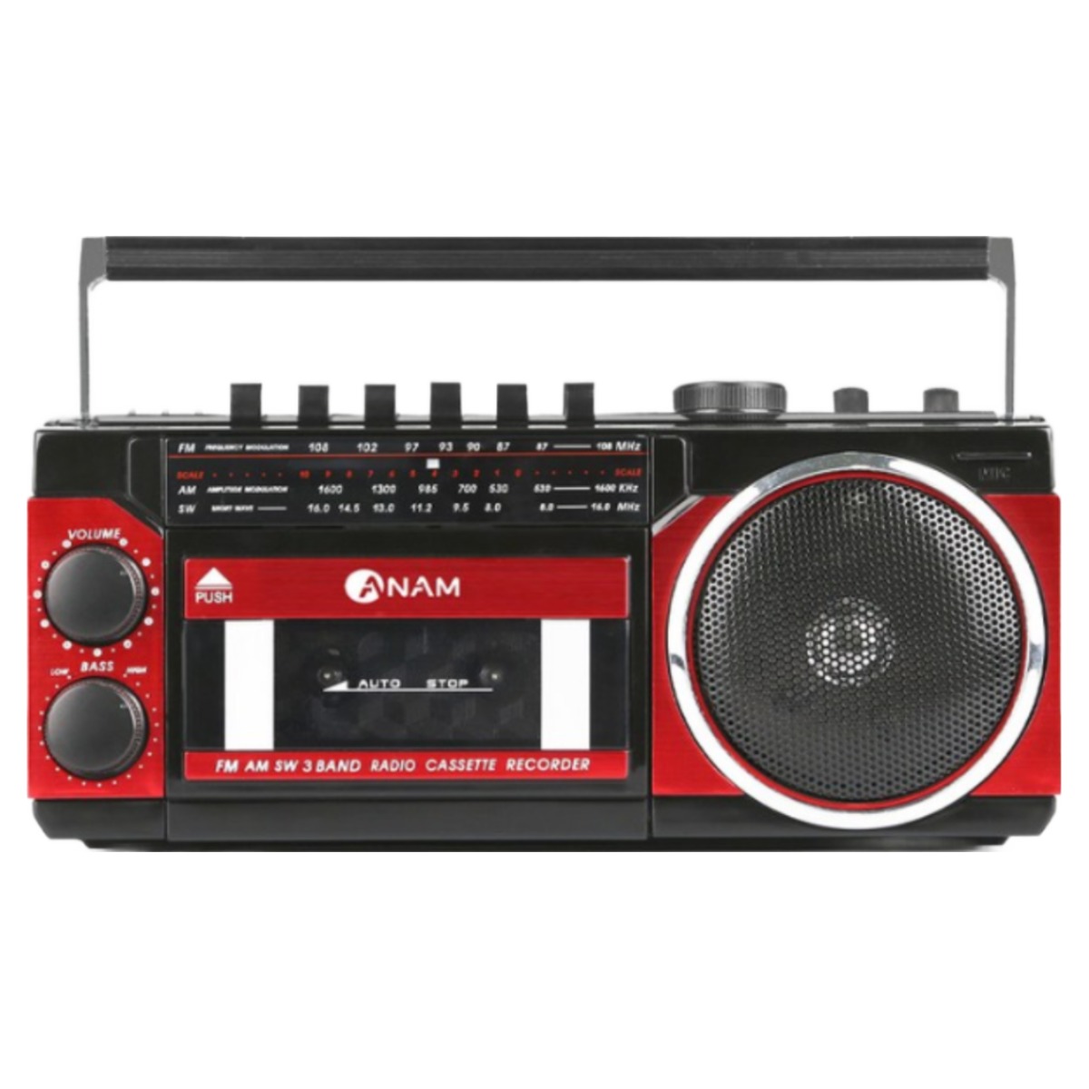 아남 포터블카세트 A-36 라디오 SD USB재생 테이프재생 45,000원