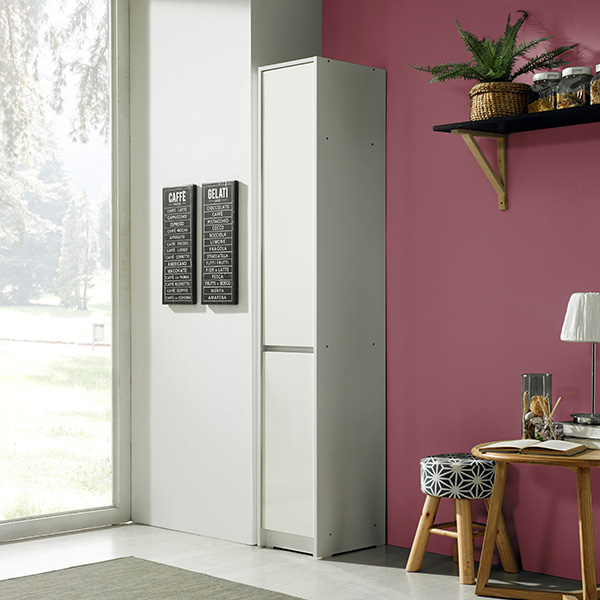 미자크 데일리 틈새수납장 / 냉장고틈새 키큰수납장 키큰장 속깊은 하이그로시 250 300 350 400, 250(일반) 109,900원