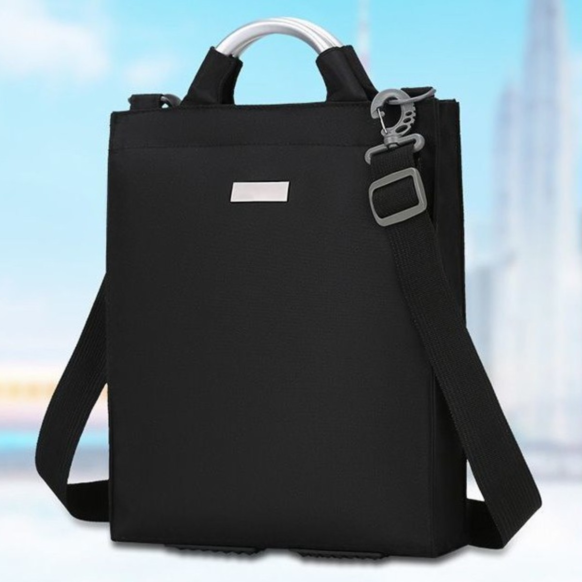 남성 방수 비즈니스 통근 토트백 가로형 세로형 컴퓨터 가방 A4 서류 가방 23,000원