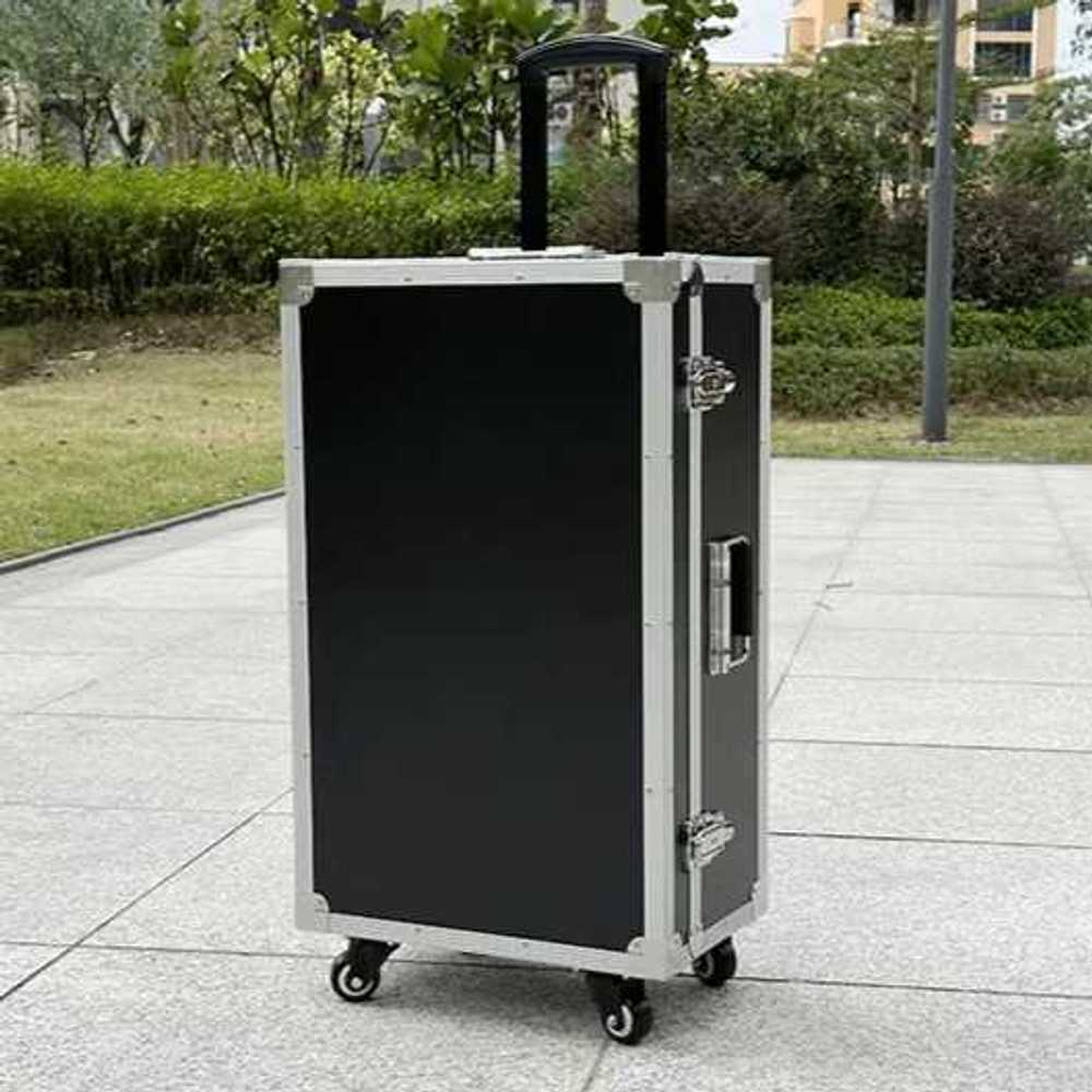 파라이트 조명 박스 캐리어 상자 조명박스 항공 케이스 장비 무대, 45x36x23 검은 바퀴 캐리어 99,100원