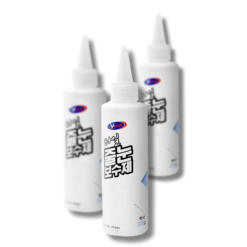 홈픽스 셀프 타일 줄눈 마감 보수제 화이트 틈새 곰팡이 방지용, 2개 21,900원