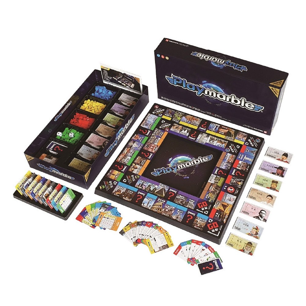 플레이마블 세계여행 월드와이드 더블트랙 튼튼한 입체게임판 2-4인용 고급 보드게임 43,000원