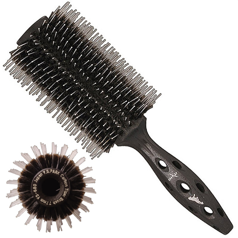 [Y.S.PARK] 카본 타이거 포킹 브러쉬(Black Carbon Brush) YS-680 77mm, 1개 130,900원