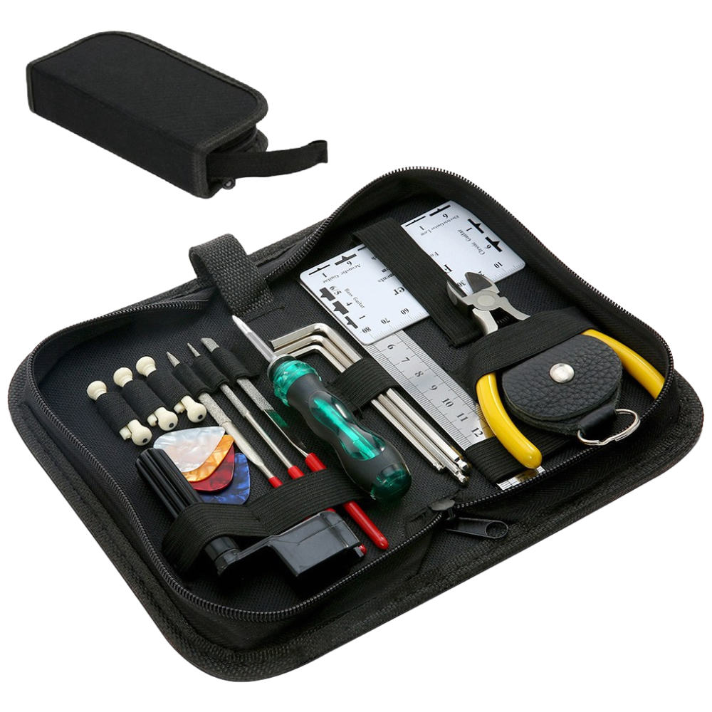 위고뮤직 기타 수리공구 풀세트 11종 통기타 청소 수리 도구 조율 튜닝, 1개 15,000원