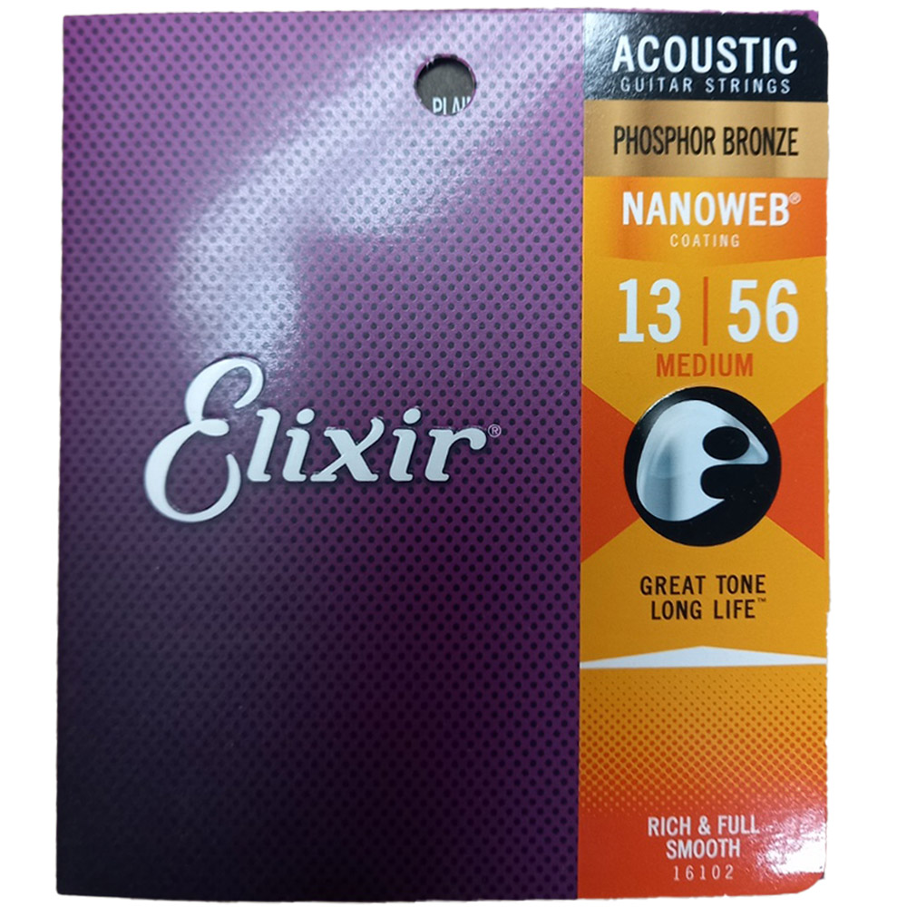 Elixir Strings 엘릭서 스트링 / 기타줄 포스포 브론즈 Medium(013-056)  16102 27,900원